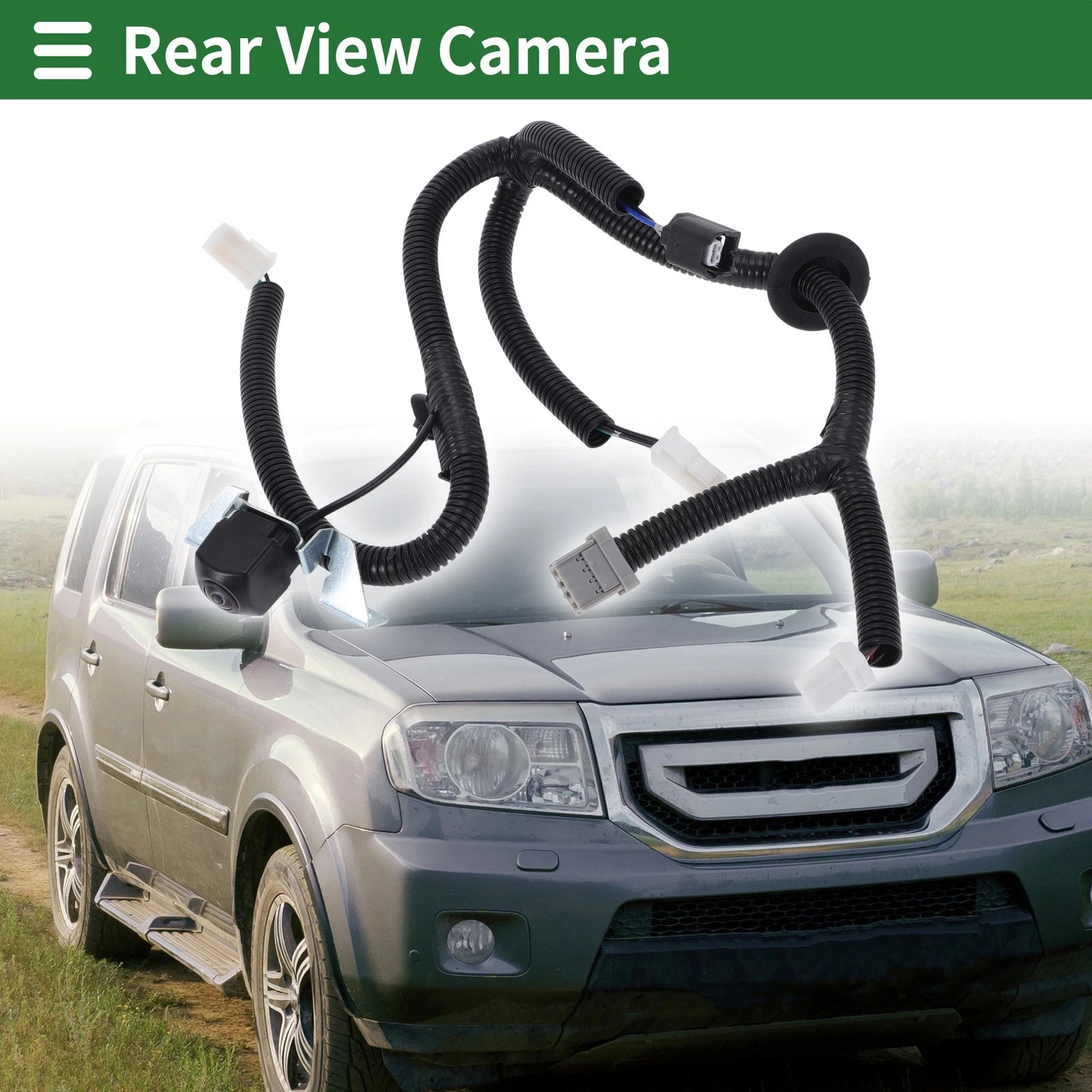 Rear View Camera Backup for Honda Pilot (2009–2015) 120-180 Degree