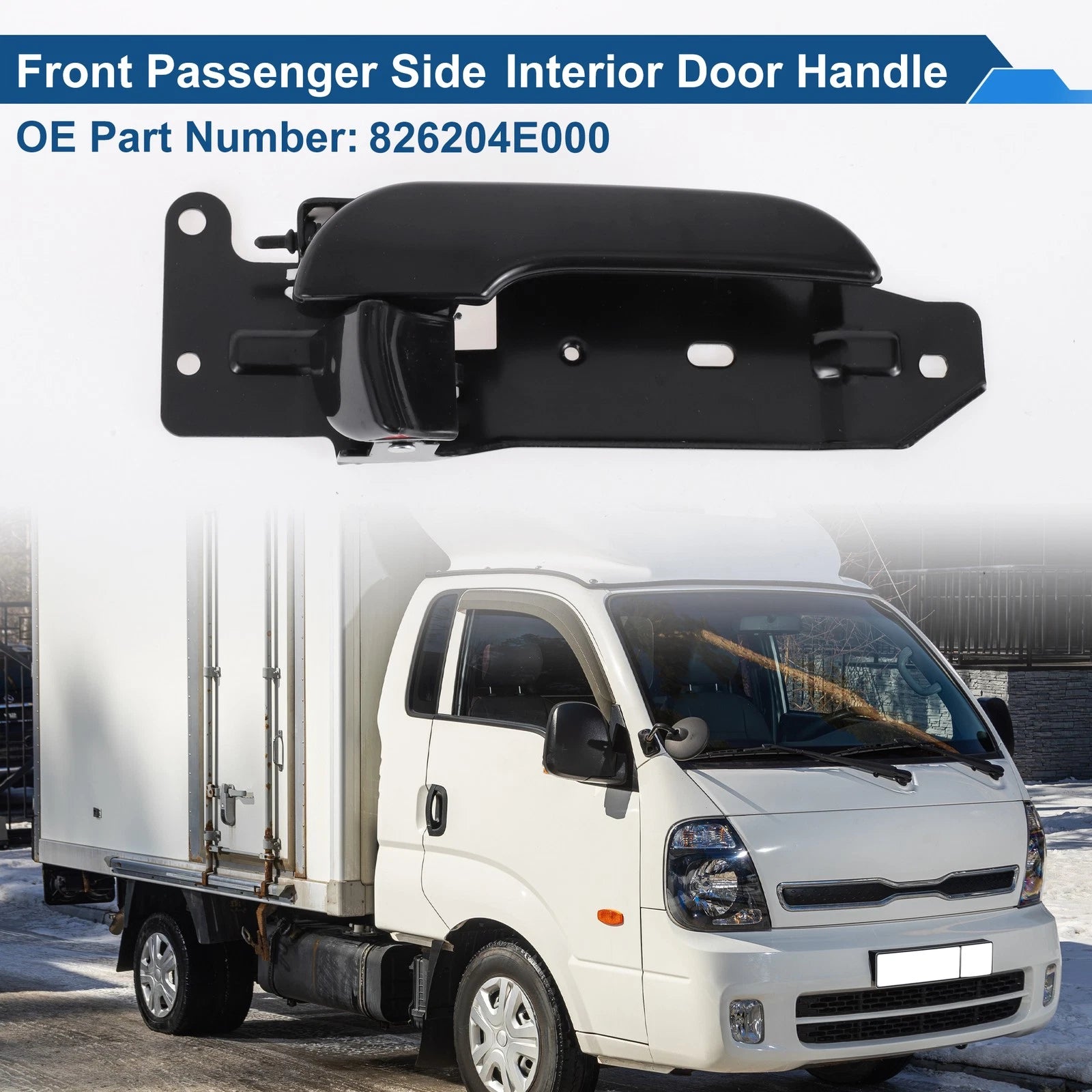 Front Driver Side Interior Door Handle for Kia Bongo (2004–2012) No. 826204E000