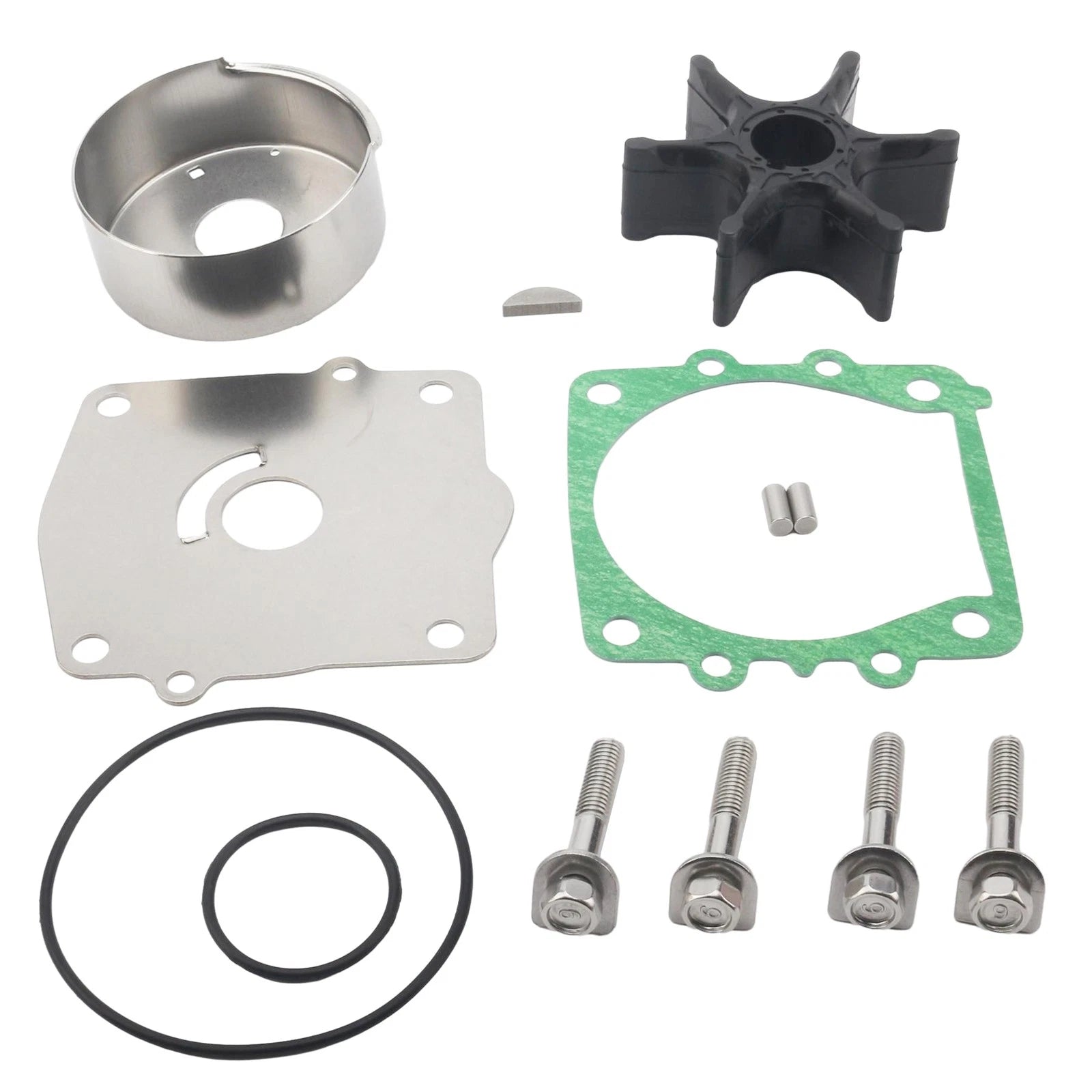 Water Pump Impeller Kit for Yamaha 2-Str 115/130 HP (6E5-W0078-3A)