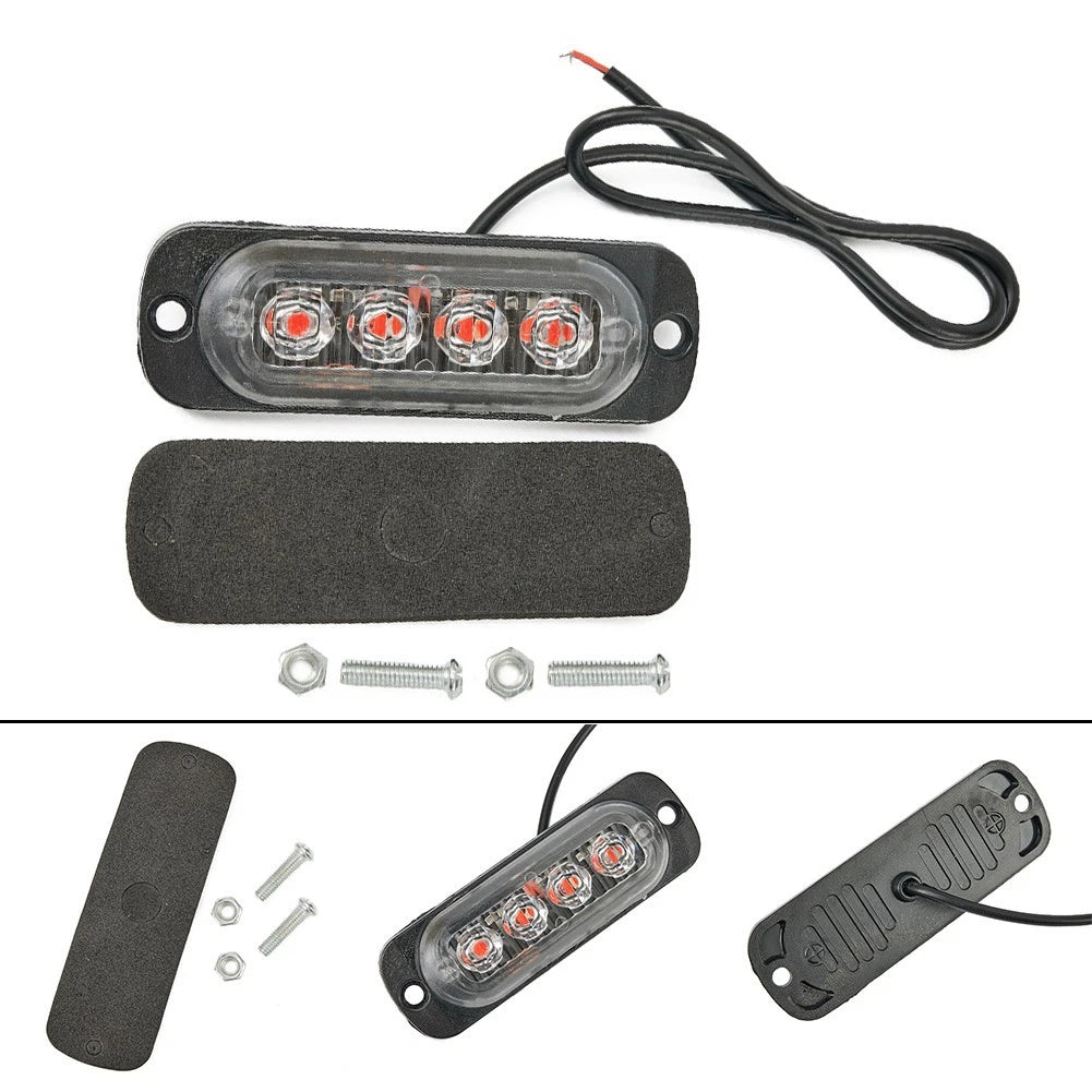4X LED Working Light Replacement Kit for Car (12V-24V)