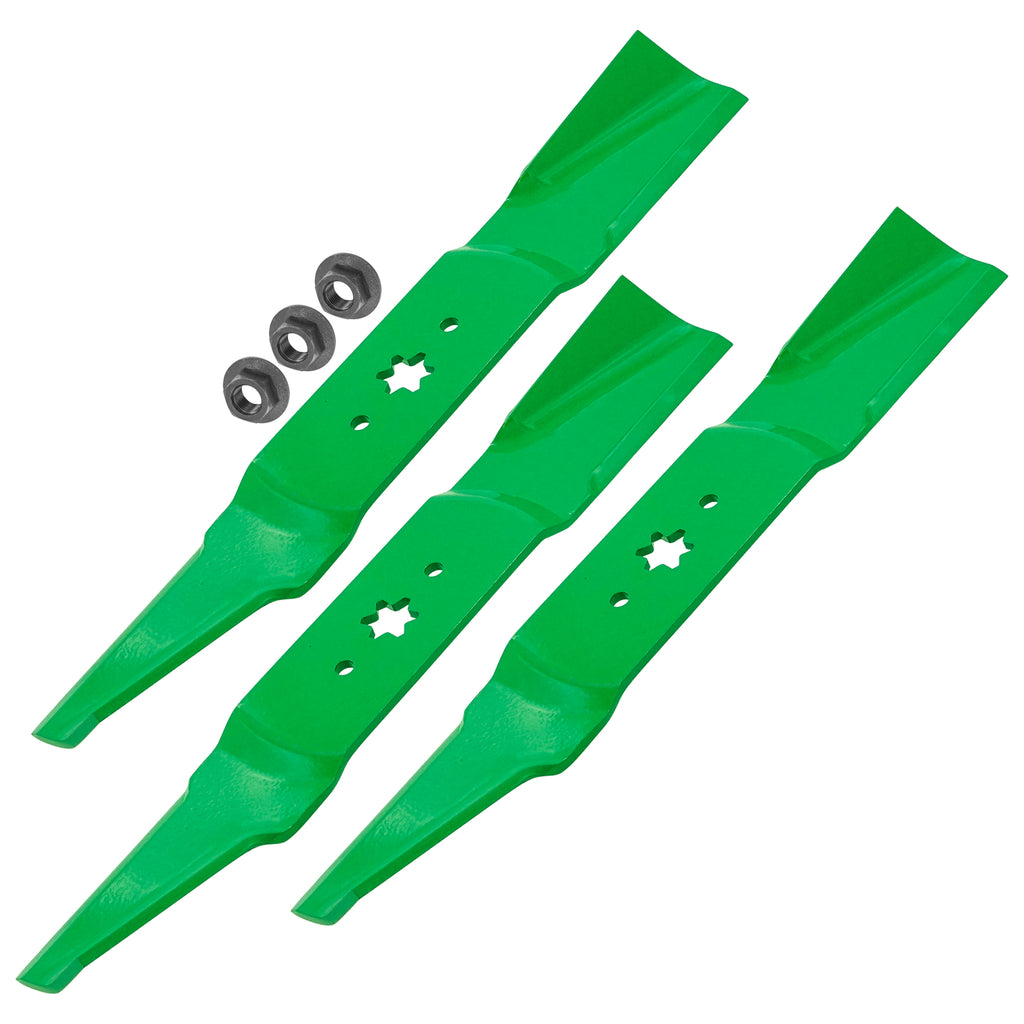 Deck Blade and Nut Replacement for MTD 50 Inch High Lift (1995–2015)