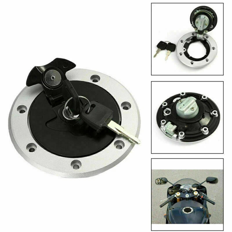 Fuel Gas Cap Lock Key for Kawasaki ZR400-D1 ZR250 ZXR750 GPZ ZX11 ZZR1100