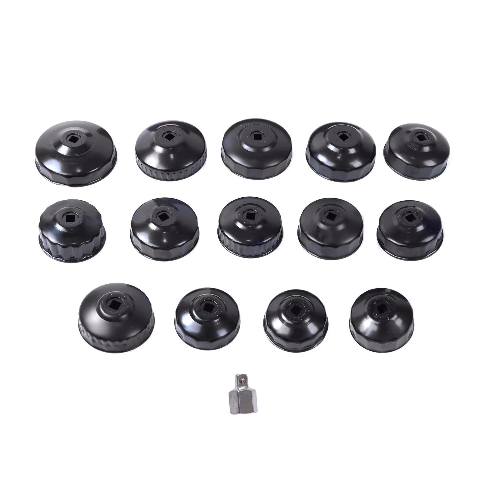 14pcs Oil Filter Cap Wrench Socket Tool Set for (65-14F to 100-15F)