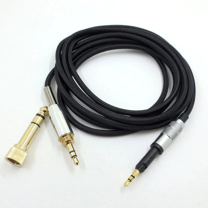 Replacement Headphone Cable 2M for HD6 HD7 HD8 HD598