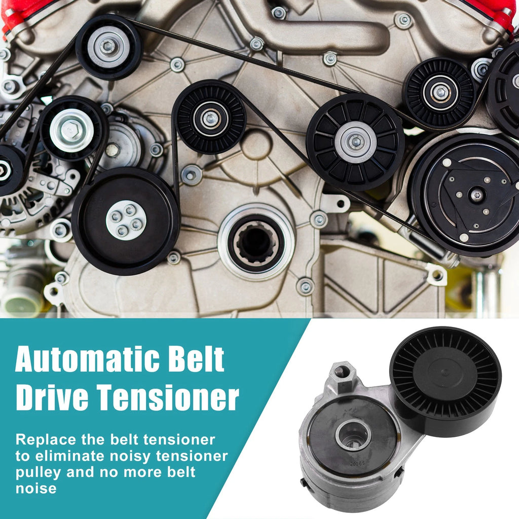 Belt Tensioner Assembly Replacement for Audi A6 4.2L A8 S6 (2000–2004)