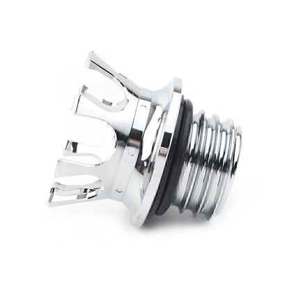 Chrome Gas Cap for Harley Sportster (Right-hand Thread)