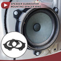 2X Speaker Spacer Ring Adaptor for Toyota Corolla (2003–2013) 6"x9"
