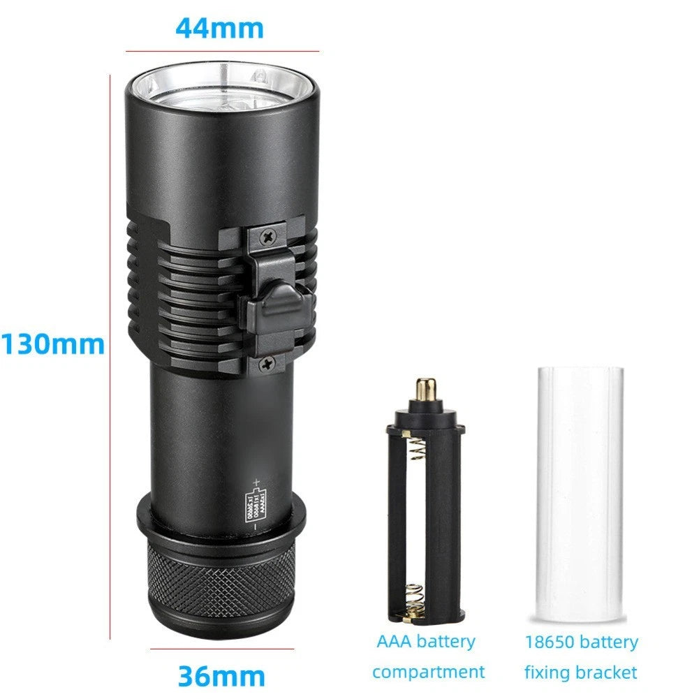 LED Diving Flashlight for Mini P70 (Waterproof, Bright Beam)