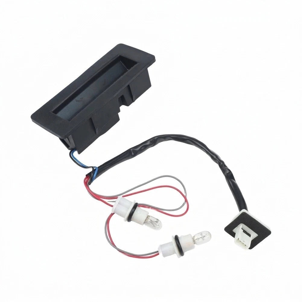 Black Plastic Tailgate Switch with Light for Astra H, Zafira (2004–2014)