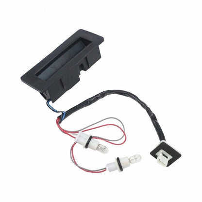 Black Plastic Tailgate Switch with Light for Astra H, Zafira (2004–2014)