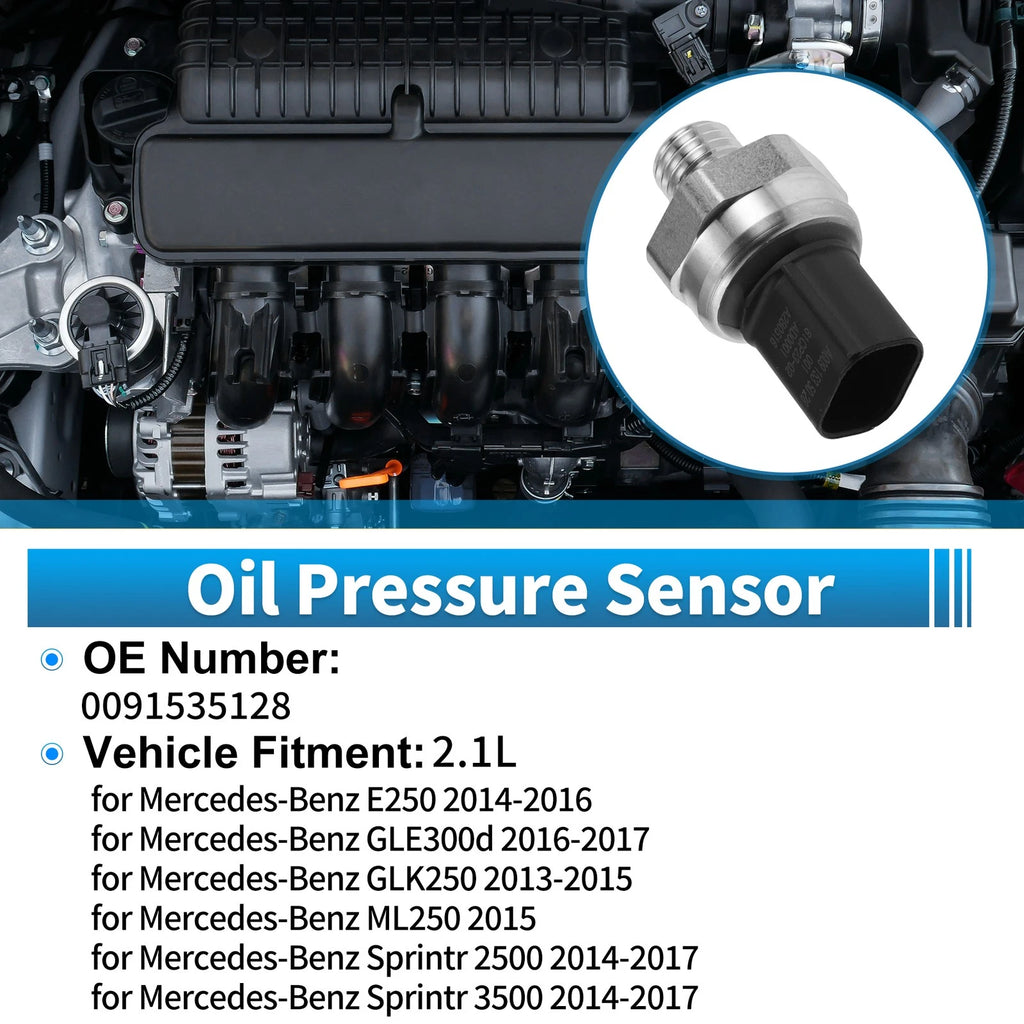 Engine Oil Pressure Sensor Replacement for Mercedes-Benz E250 (2014–2016)