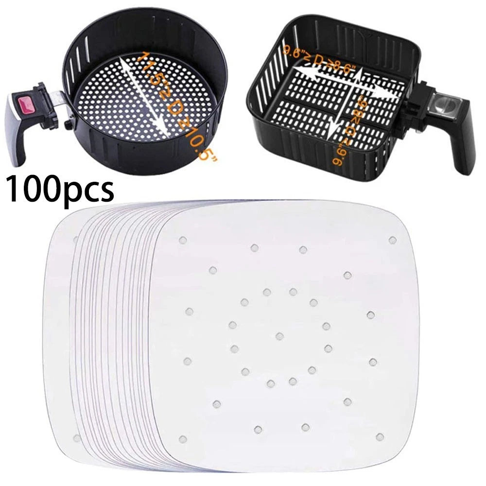 Practical Parchment Paper Kitchen Liner Square Steamer Tool