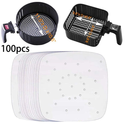Practical Parchment Paper Kitchen Liner Square Steamer Tool