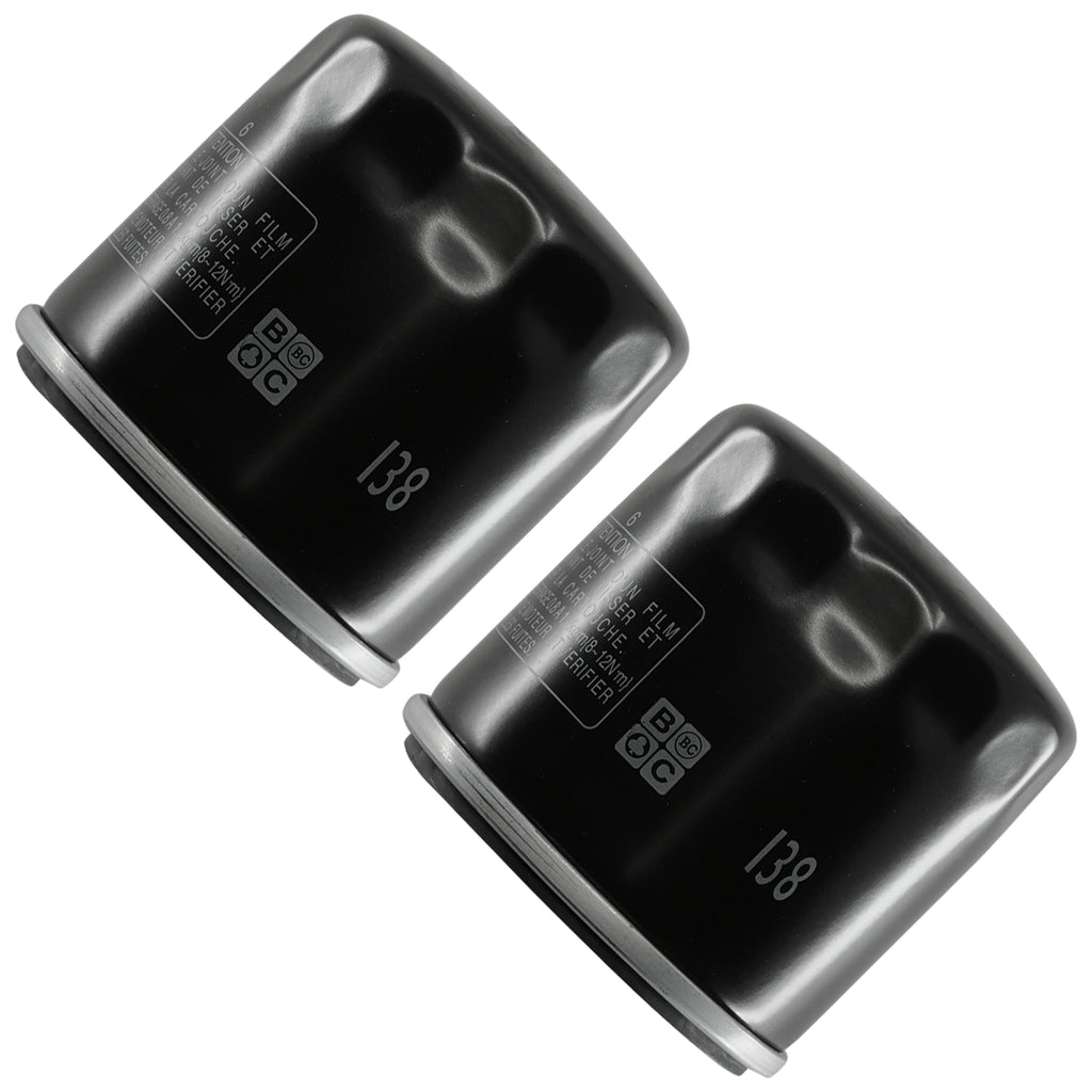 Oil Filter 2 Pack Replacement for Suzuki Intruder Volusia VX800 (1990–2013)