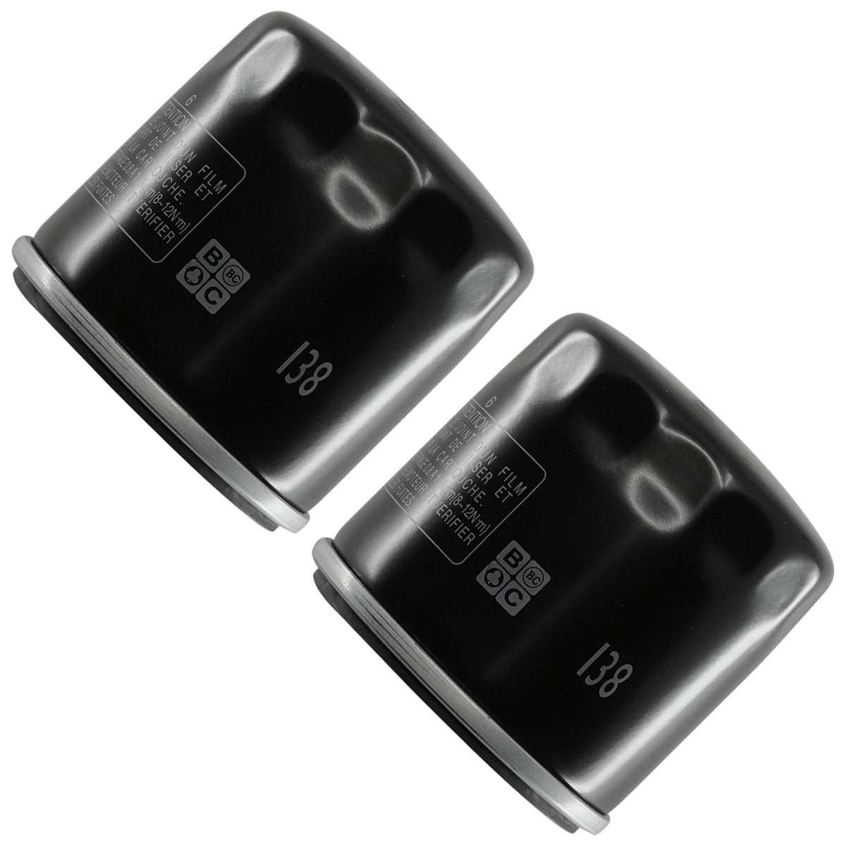 Oil Filter 2 Pack Replacement for Suzuki Intruder Volusia VX800 (1990–2013)