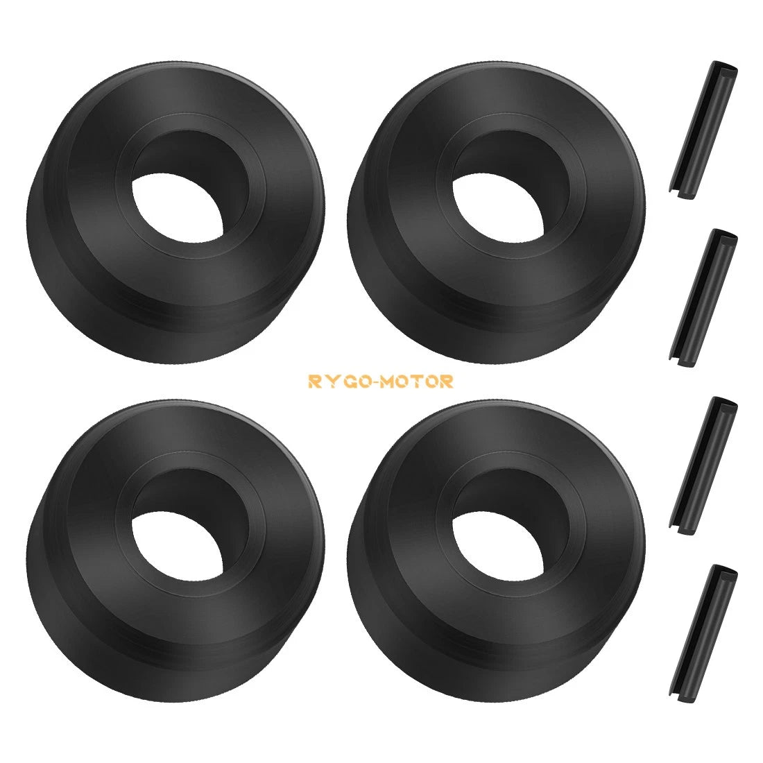 4X Secondary Clutch Rollers w/ Pins for Polaris RZR/Ranger/Sportsman (2015–2023)