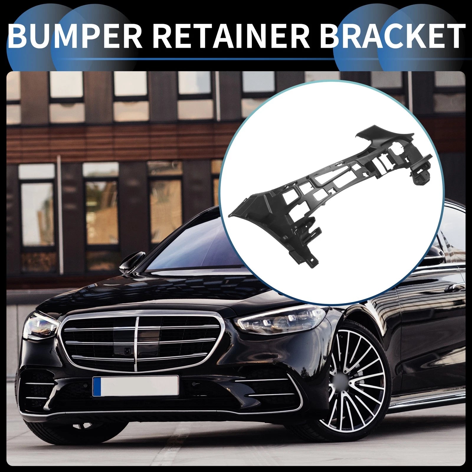 Right Front Bumper Retainer Bracket Replacement for Mercedes-Benz C300 (2015–2021)