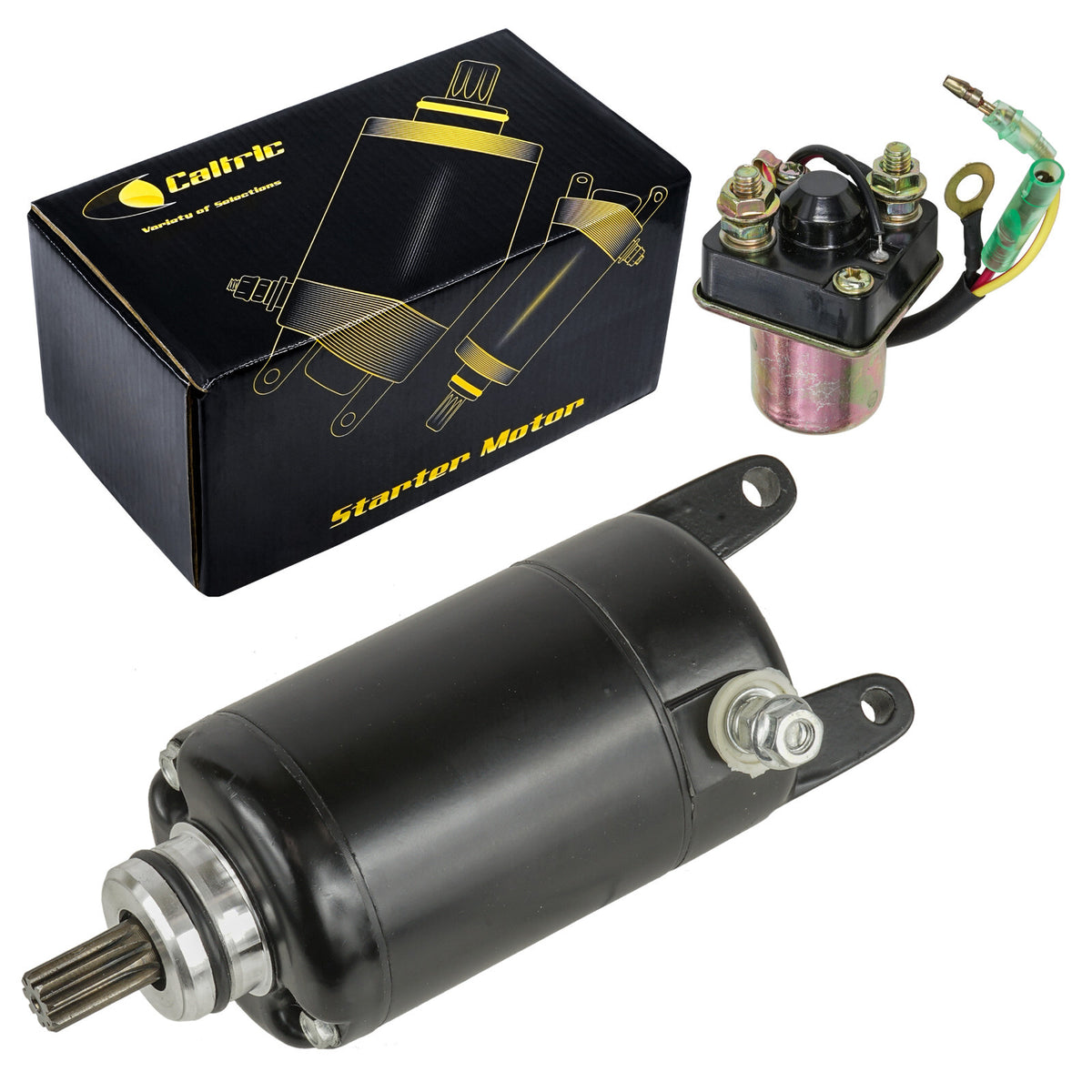 Starter Solenoid Replacement for Kawasaki JF650 TS JF 650 (1989–1996)