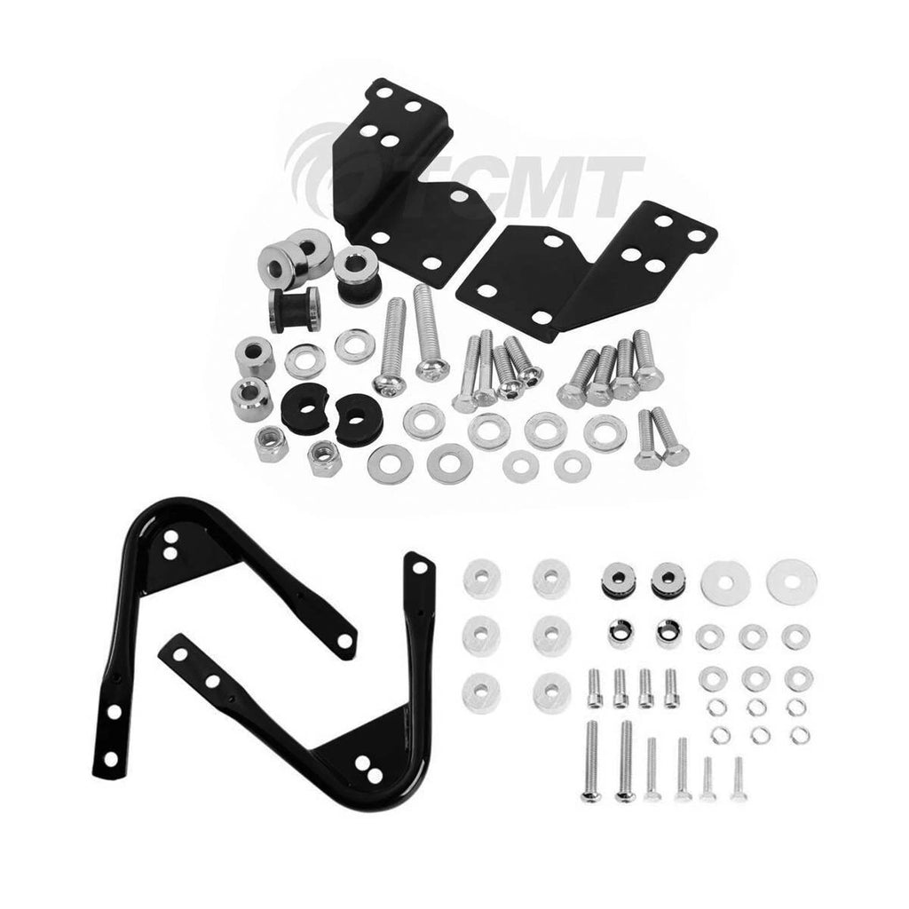 Quick Release Sissy Bar & Rack Docking for Harley Touring (1997–2008)