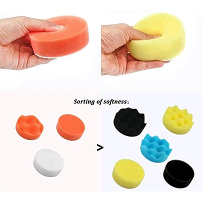 Sponge Buffing Pads Kit for Professional Finish