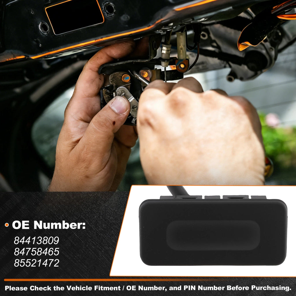 Tailgate Trunk Release Switch Replacement for Chevy Silverado (2019–2021)