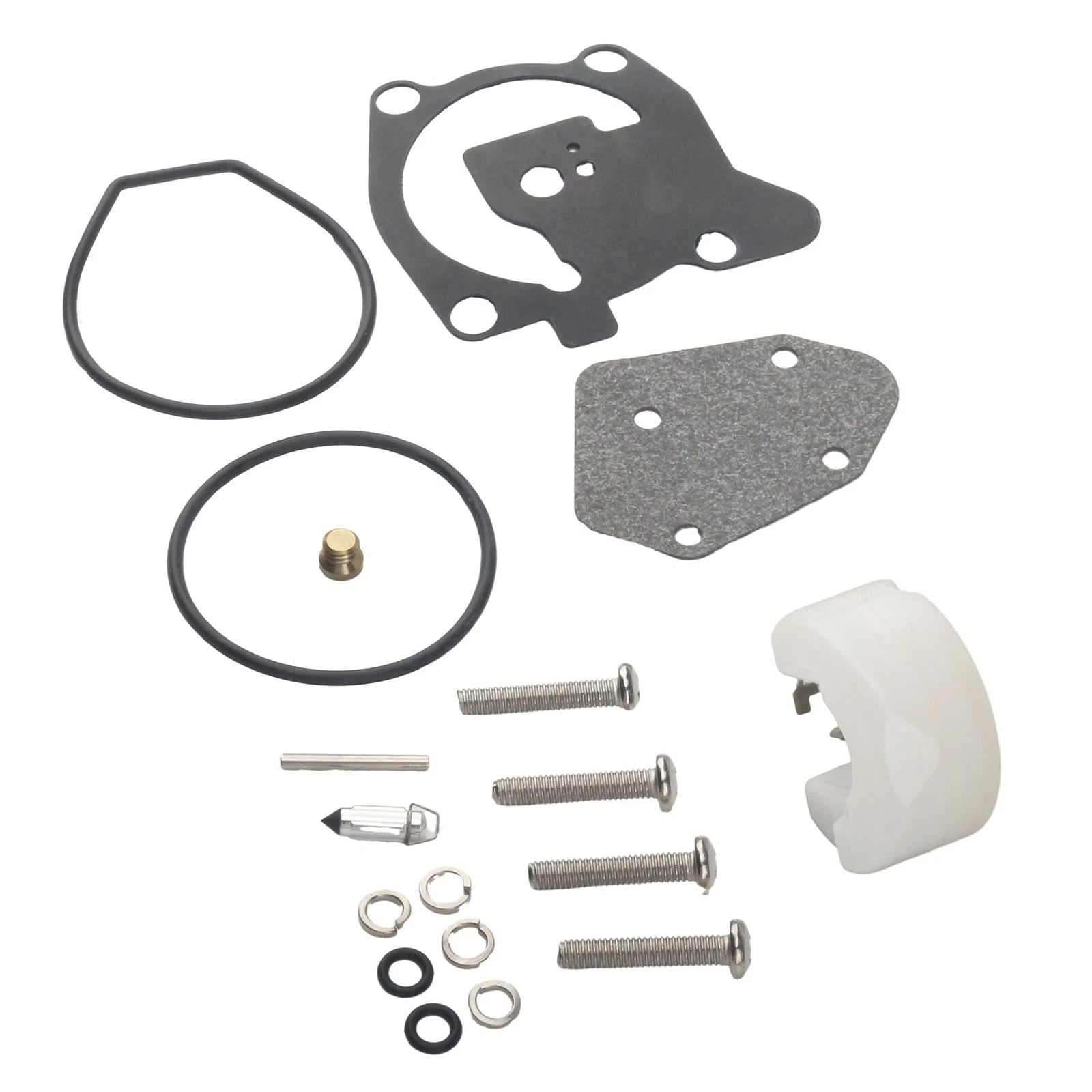 Outboard Carburetor Kit & Float for Yamaha 40 HP (40XMH, 40XW, E40X, E40MLH, E40XMH)