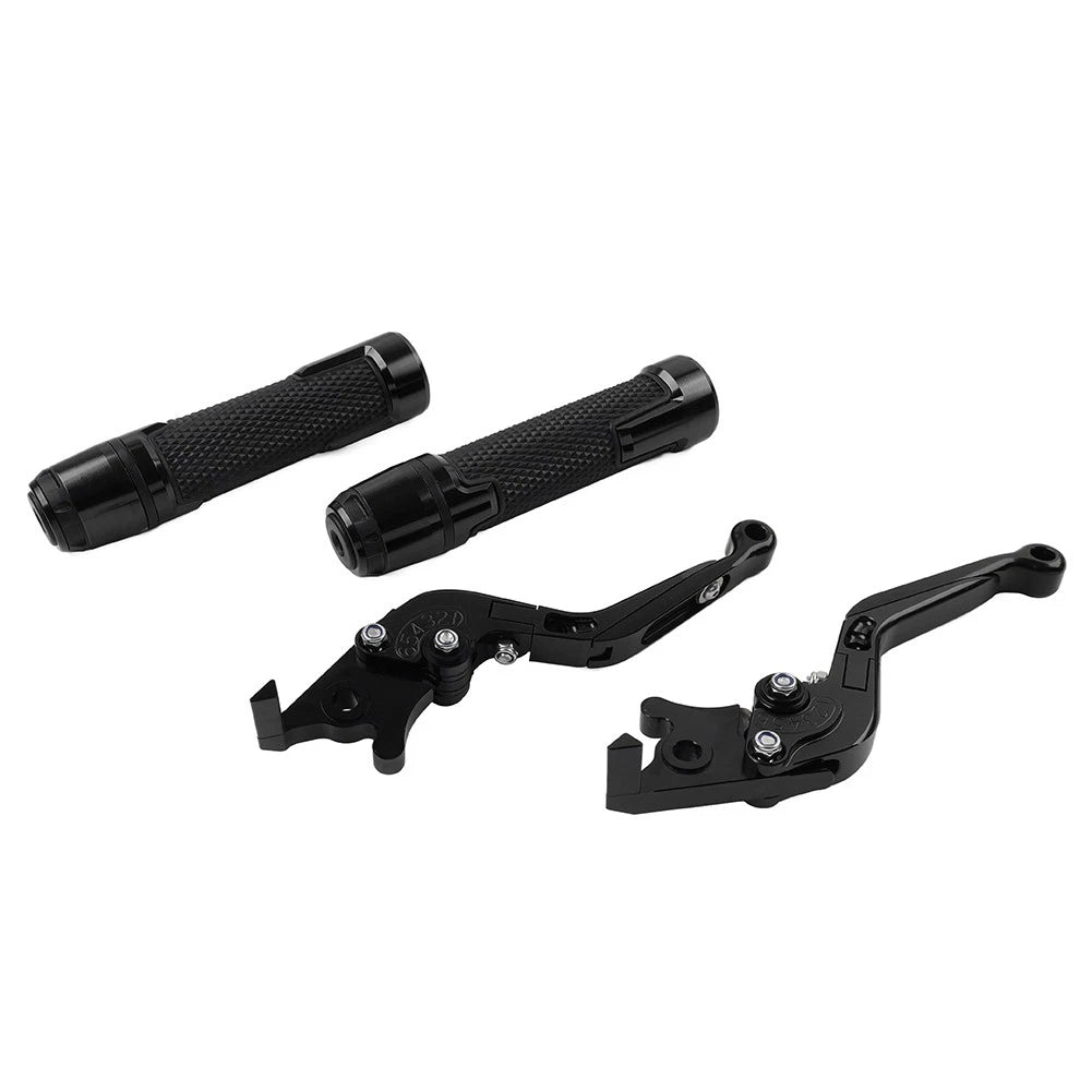 Set of 2 Black Extendable Brake Clutch Levers for BMW S1000R S1000RR