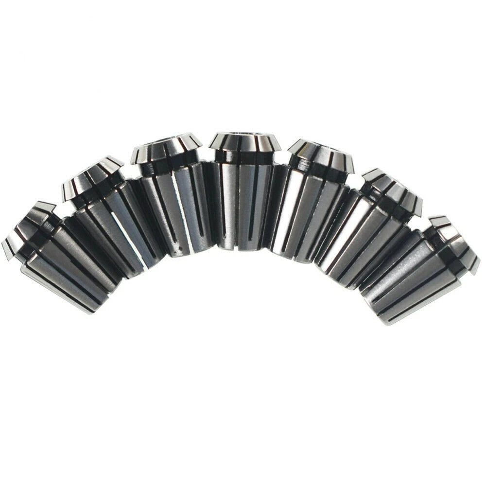 7Pcs ER11 Spring Collet for CNC Milling Lathe Tool (1/16"-1/4")