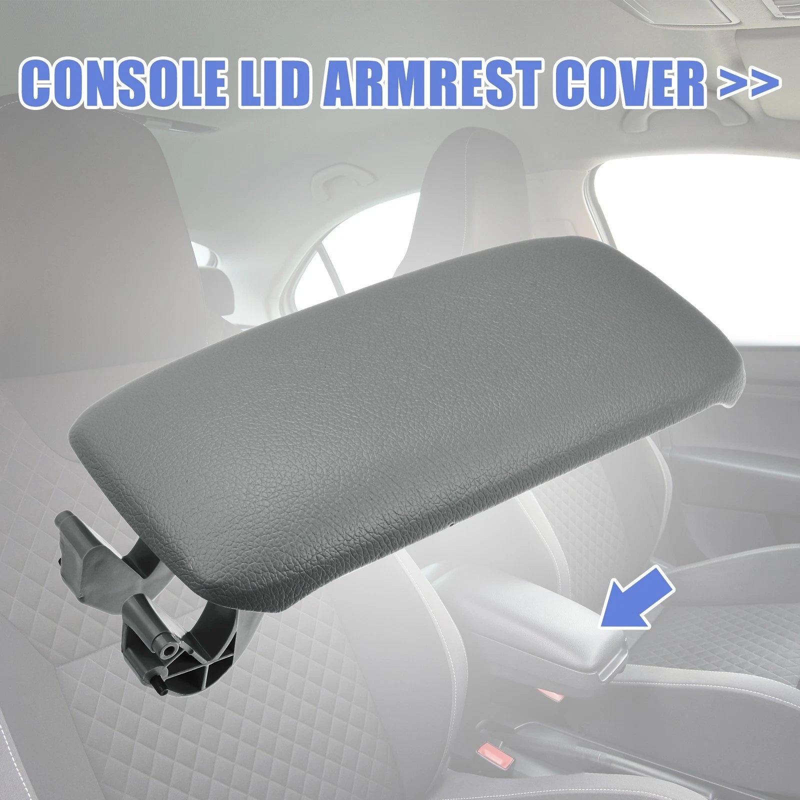 Center Console Cover Lid for Audi A3 Armrest 2003–2012