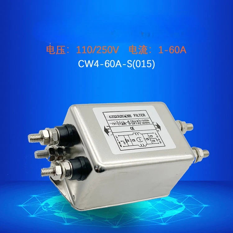 1PC Power Filter CW4-60A-S for EMI (115V/250)