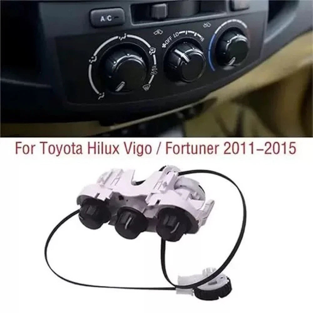 Black ABS AC Heater Climate Control Panel for Toyota For Hilux 2012-2015 Model