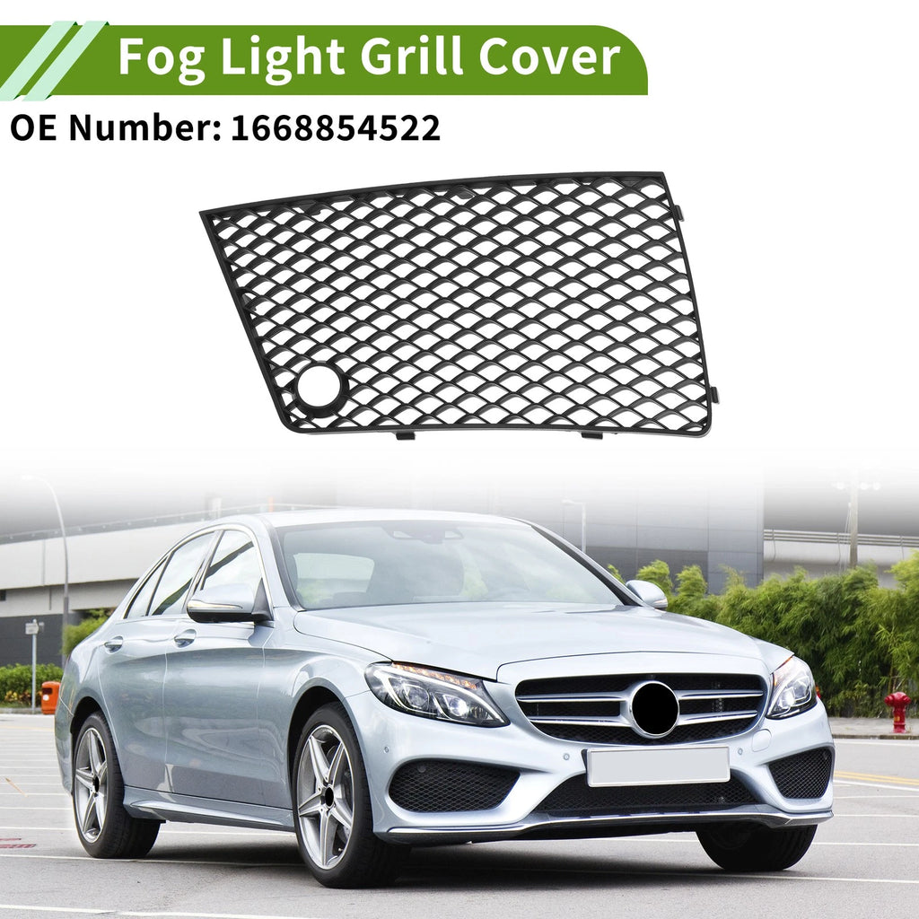 Front Left Fog Light Grill Replacement for Mercedes GL63 AMG (2013–2019)