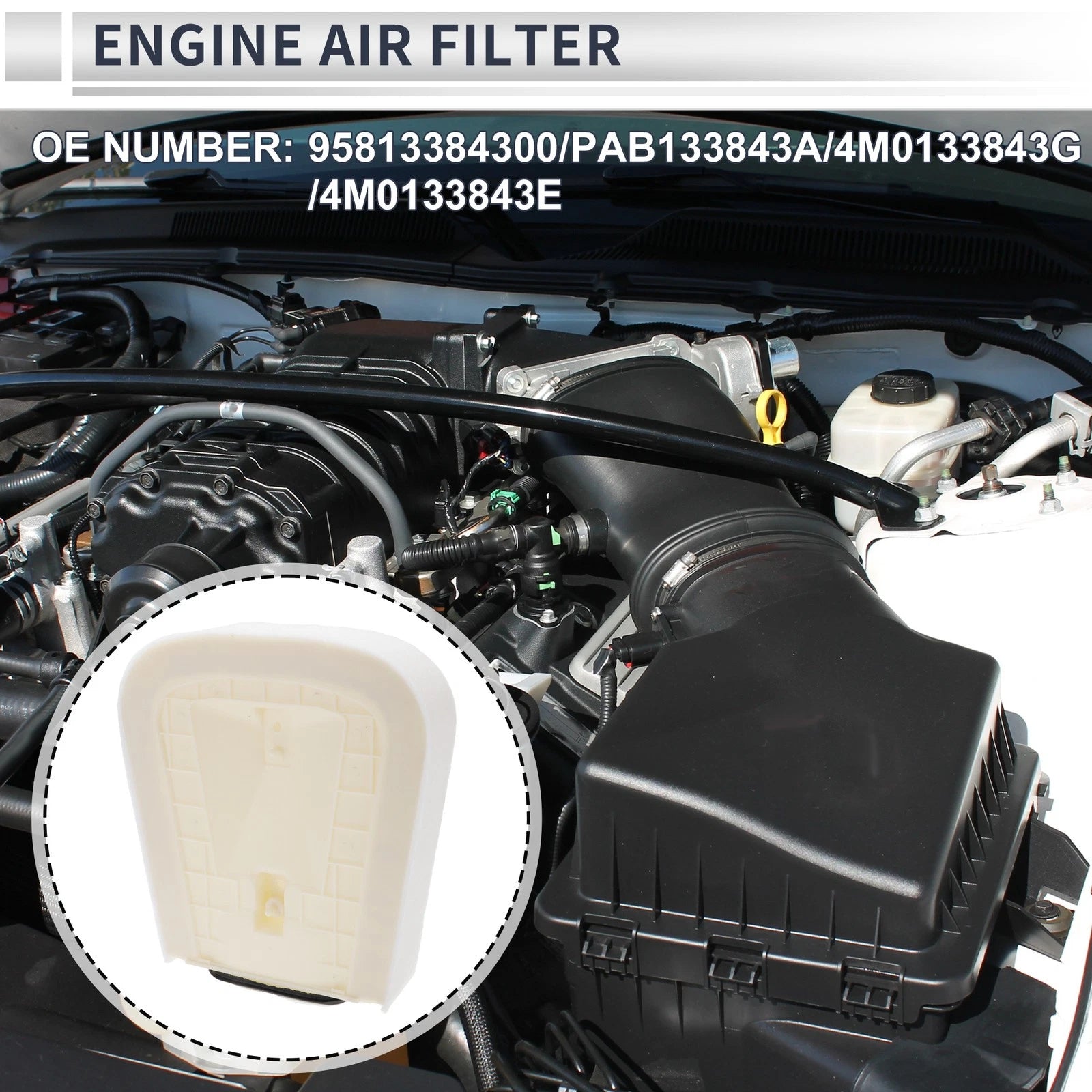 Engine Air Filter Replacement for Audi Q7 3.0L (2020–2024)