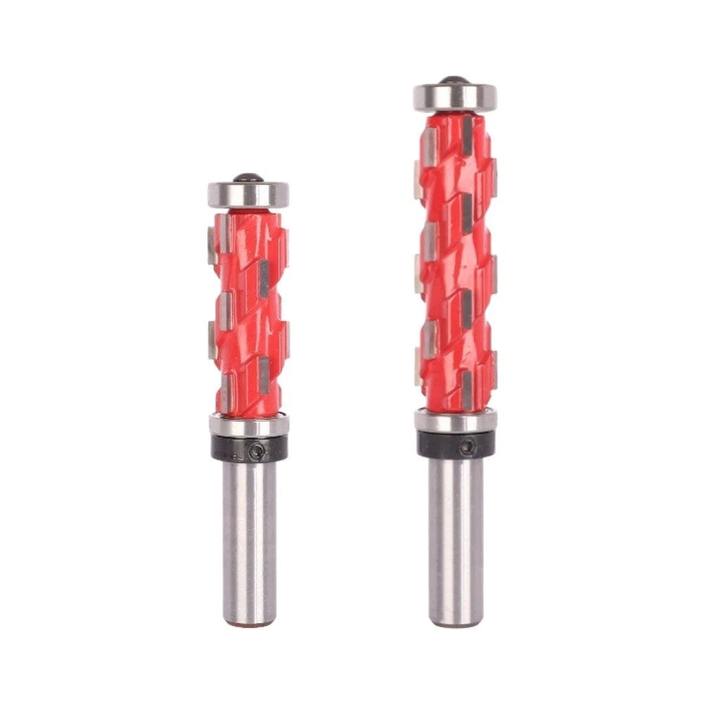Flush Trim Router Bit 12mm 1/2 Inch Double Bearing Carbide Spiral