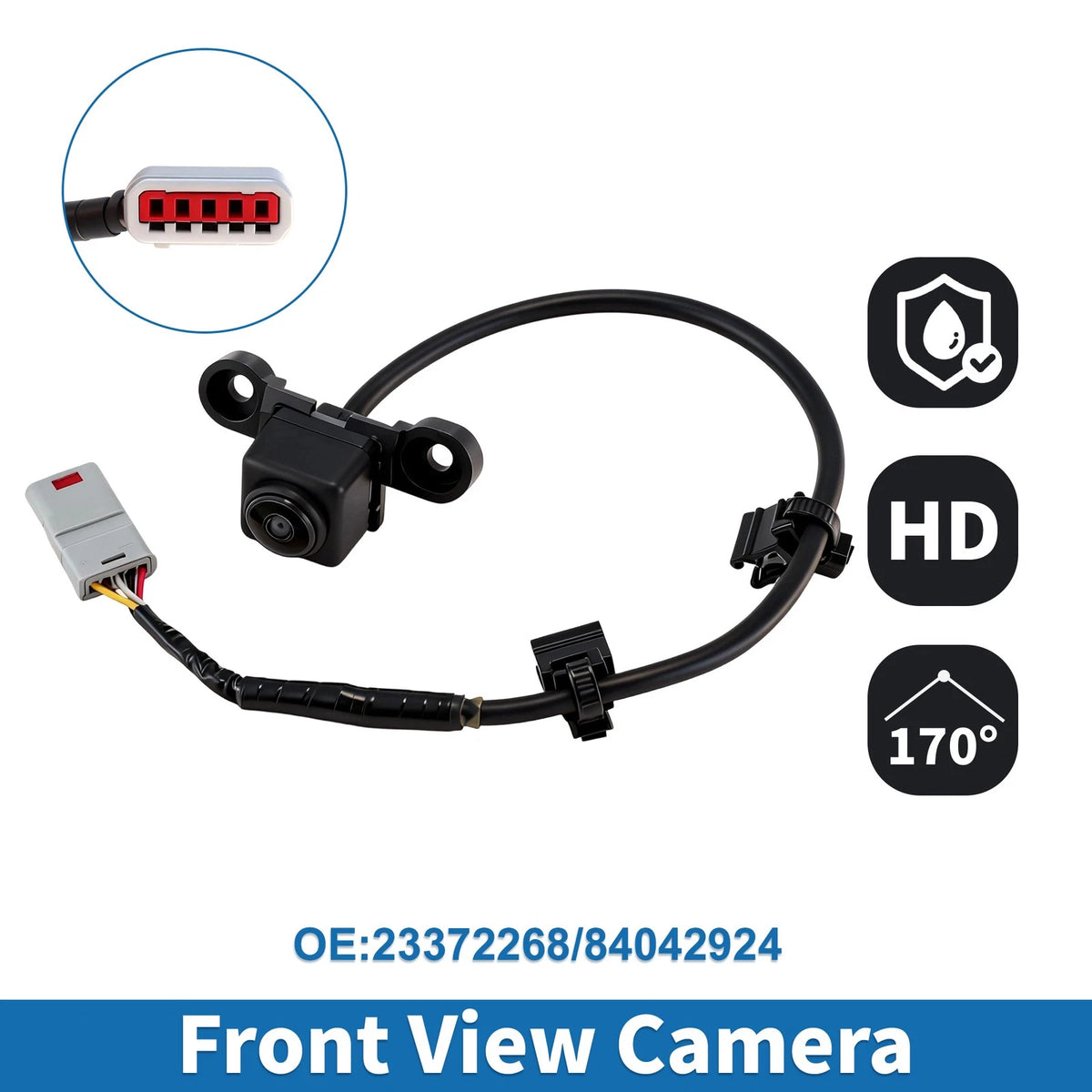 Front View Grille Camera for Cadillac CTS (2014–2019) 23372268