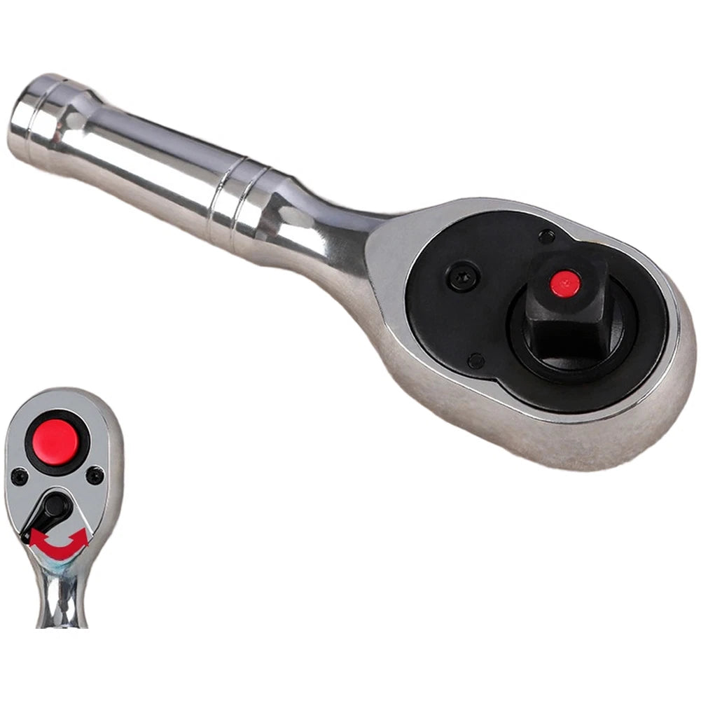 72-Tooth Quick-Release Ratchet for Garage Repair