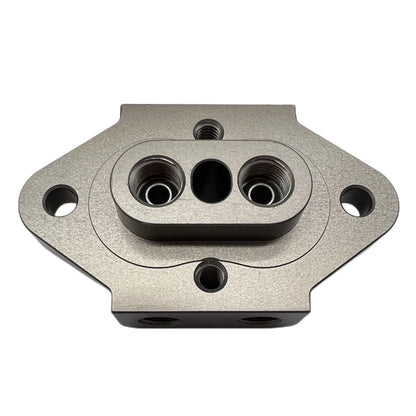 Trim Cylinder Connector Hydraulic Line Manifold for MerCruiser Alpha Bravo