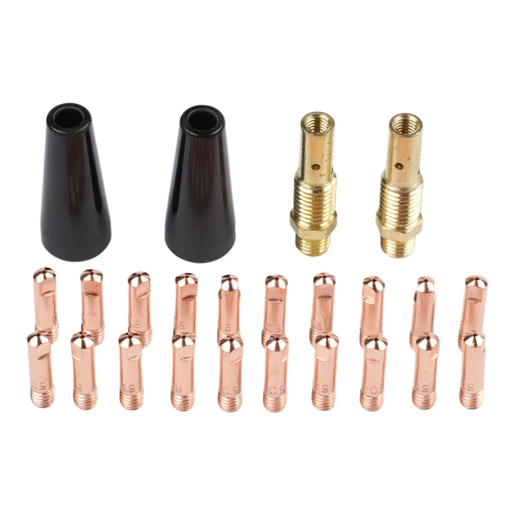 24PCS Gasless Welding Nozzle Replacement Kit for MIG Models