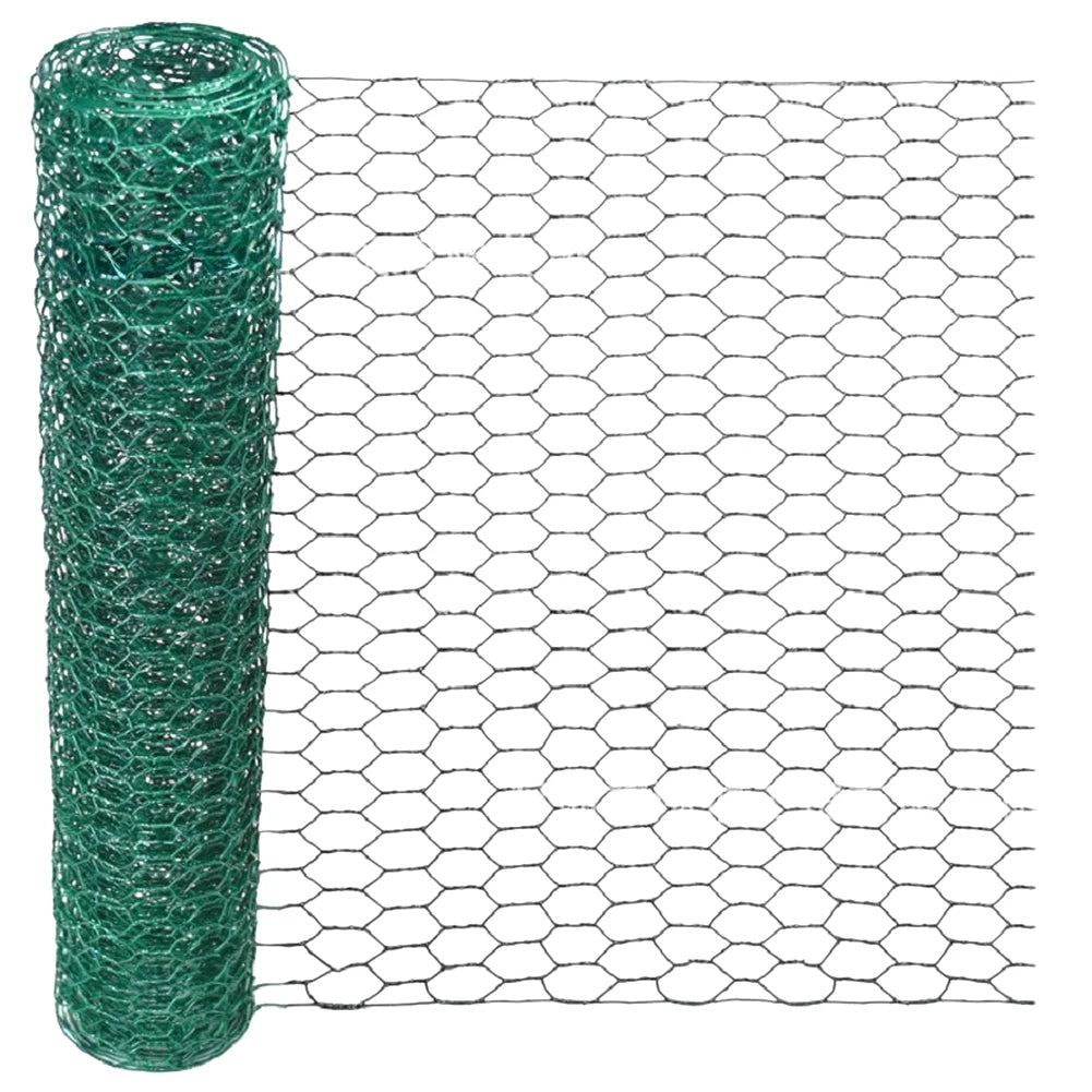 40ft Garden Fence Roll with 30 Stakes, 50 Ties, Glove & Scissors