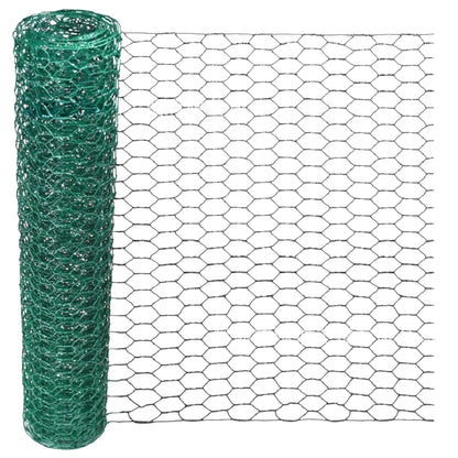 40ft Garden Fence Roll with 30 Stakes, 50 Ties, Glove & Scissors