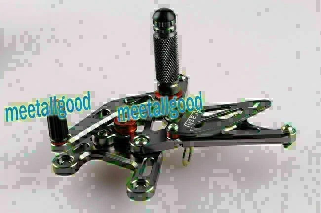 Adjustable Rearset Footpegs Set for Yamaha YZF R1 (2009–2011)