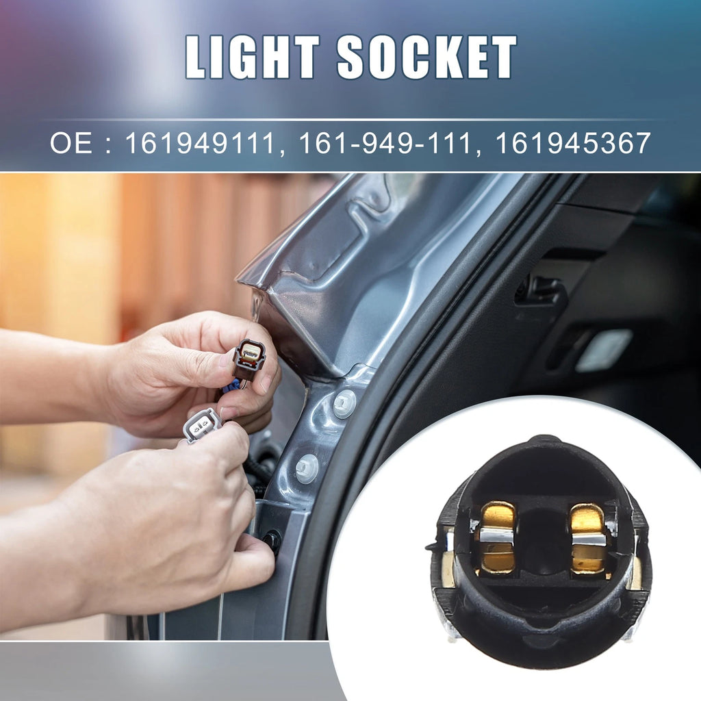 Side Repeater Indicator Light Socket 2PCS for VW Corrado (1990–1994)
