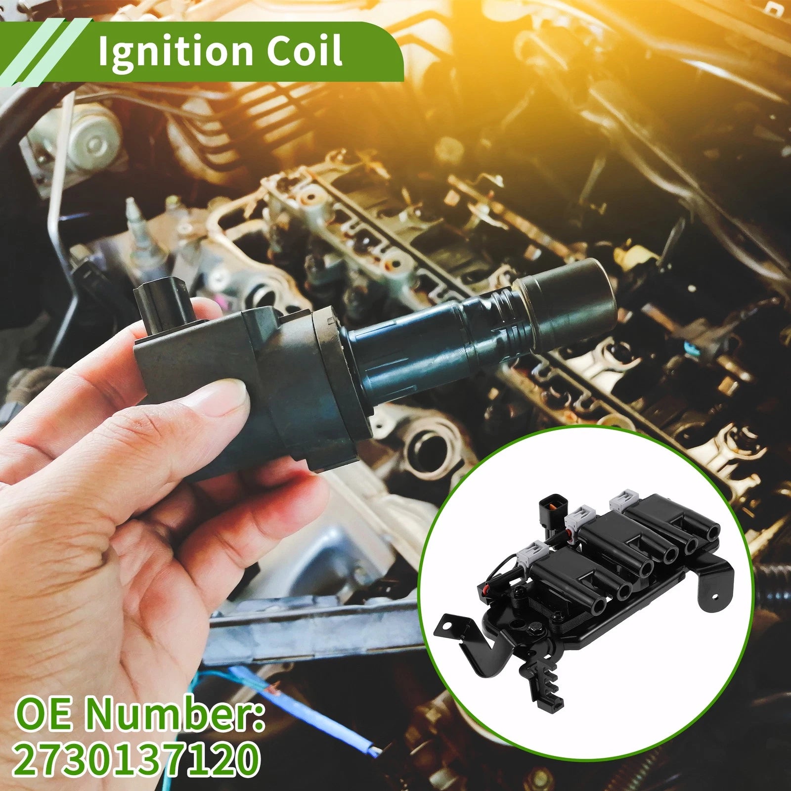 Ignition Coil Pack Replacement for Hyundai Santa Fe V6 (2006–2012)