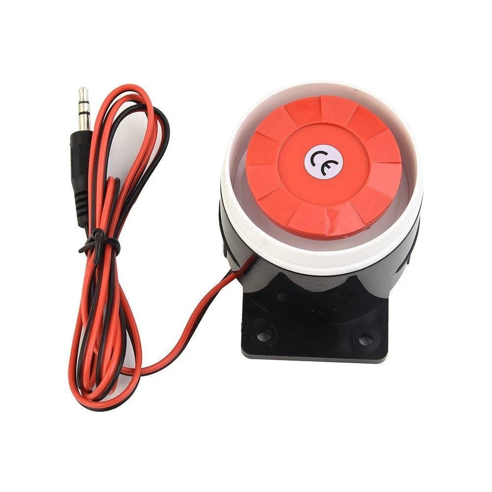 12V DC Indoor Siren 120dB for Home Security Applications