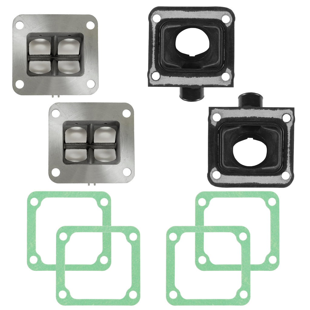 Carburetor Intake Boots Reed Valve 2 Sets for Yamaha Banshee 350 (1987–2006)