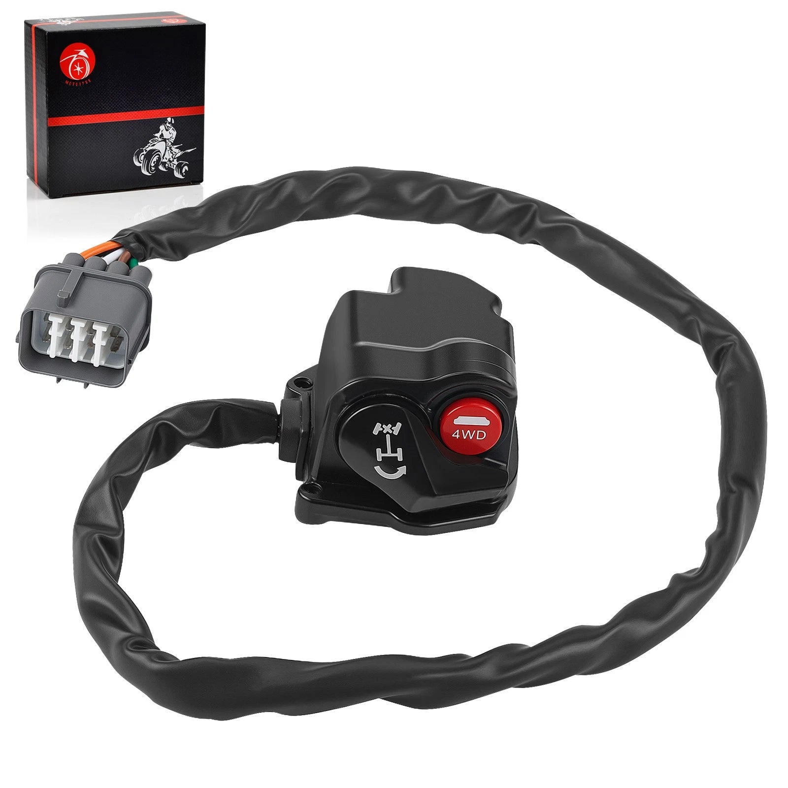 Differential Lock 4x4 Switch for Honda TRX500 Foreman Rubicon (2015–2019)