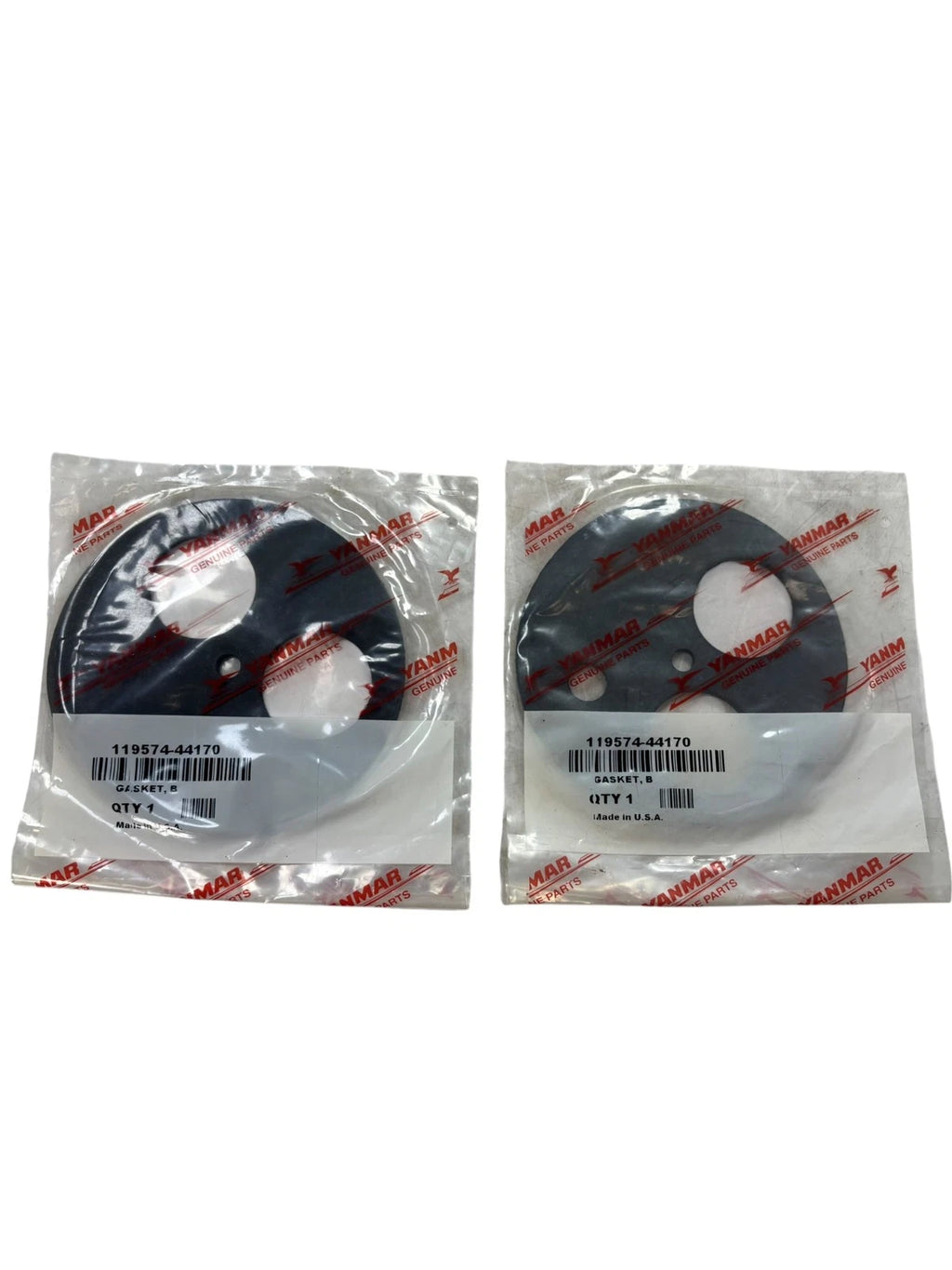 Water Cooler Gasket 2-Pack for Yanmar (119574-44170)