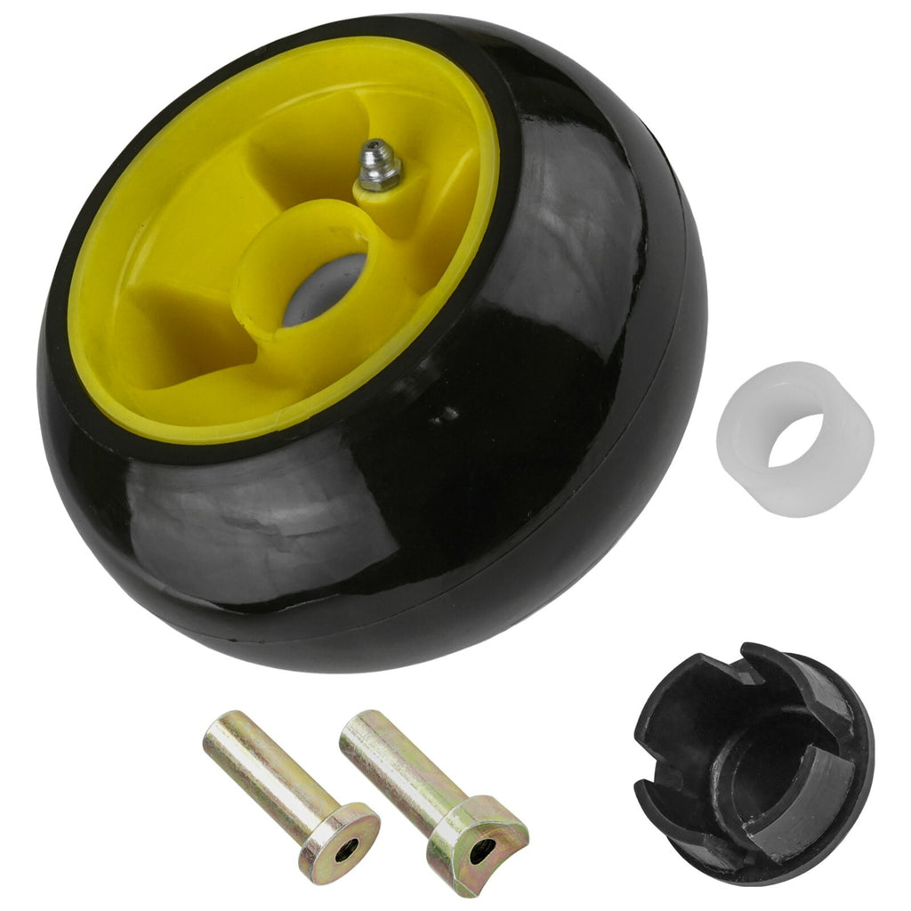 Mower Deck Wheel with Hub Replacement for John Deere 320 325 335 345 (48") (2005–2015)