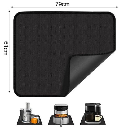 Double Sided Heat Resistant Silicone Mat for Stove and Grill Protection
