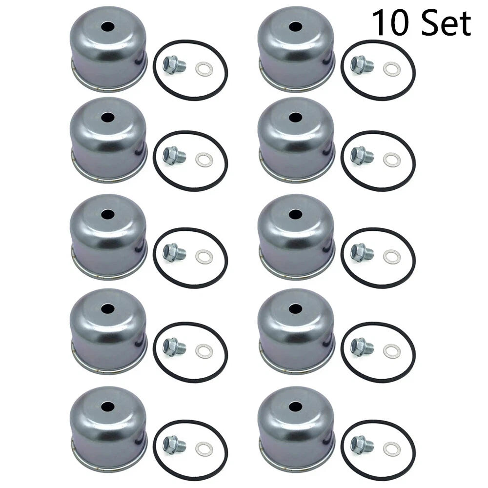 Set of 10 Carburetor Float Bowl Repair Kits for B & Stratton (495933, 494378, 693614)